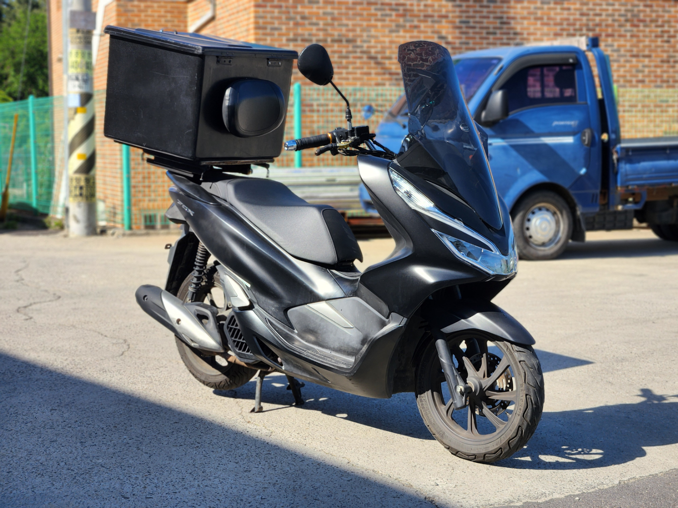 20년형 pcx125 롱스크린 열선 셋팅!