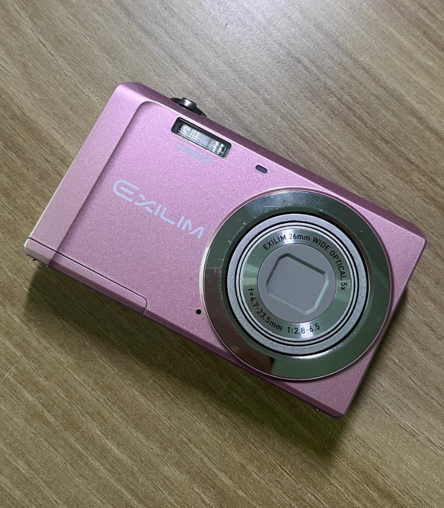 카시오 exilim EX-ZS5 핑크 빈티지디카 카메라
