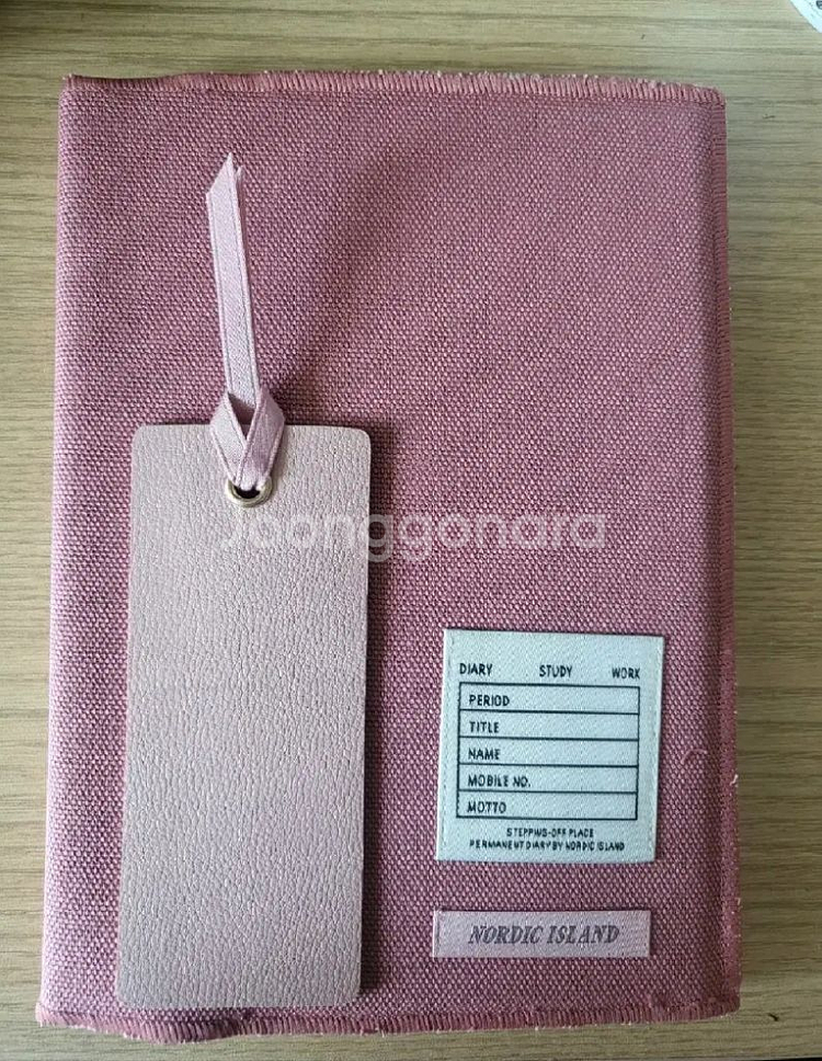 구성O,미사용)노르딕아일랜드 만년 다이어리 팝니다 일기--0
