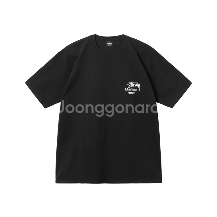 [새제품] 스투시 마틴로즈 티셔츠 블랙 M--1