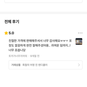 번개장터 후기