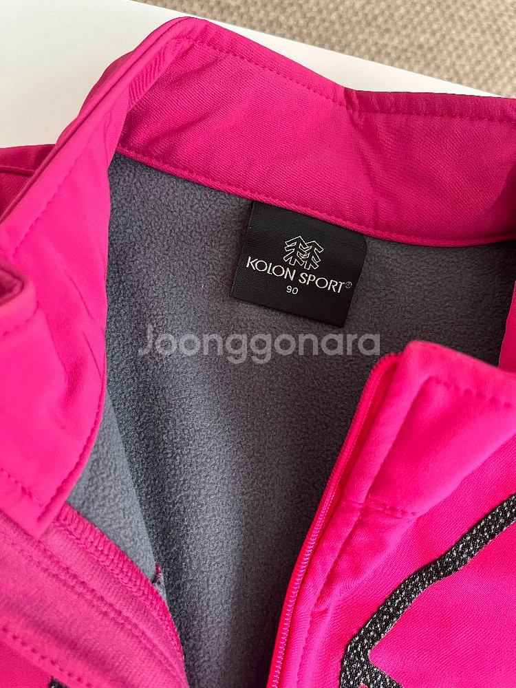 코오롱 스포츠 여성 기모등산티셔츠--2