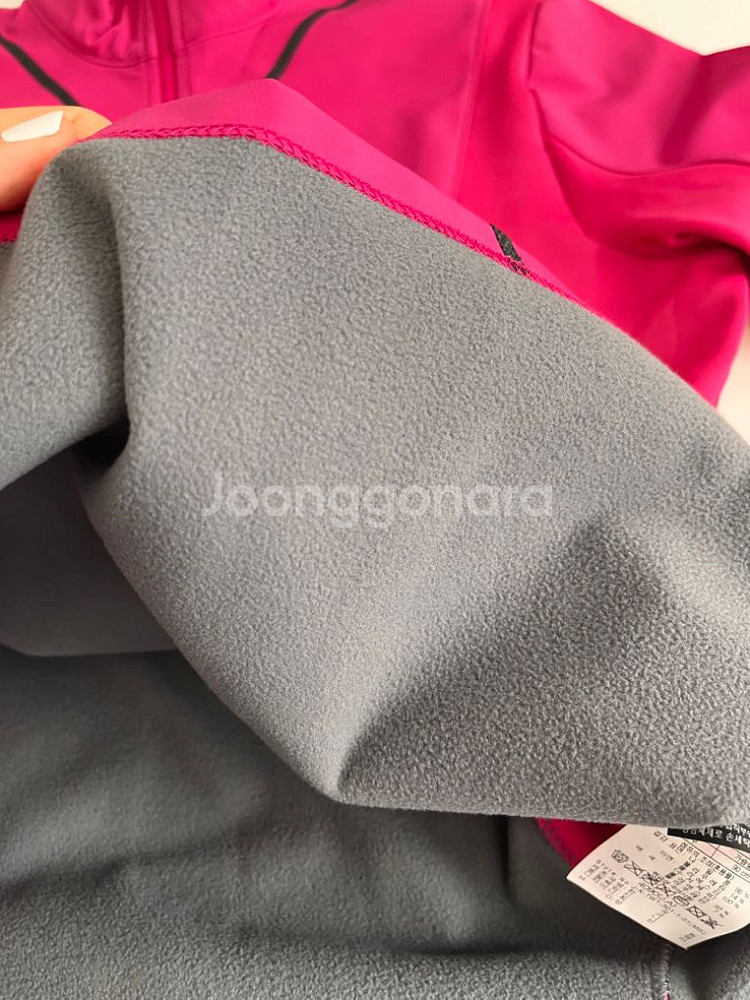 코오롱 스포츠 여성 기모등산티셔츠--4