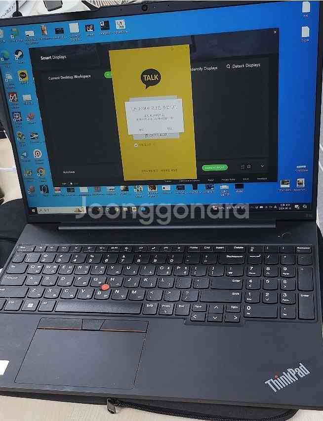 레노버 21JT0004KD 16인치 16GB 노트북--1