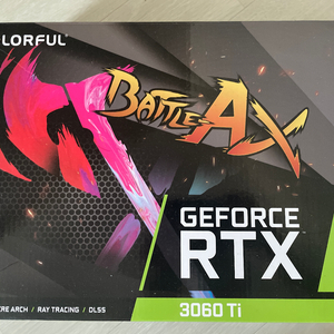 컬러풀 rtx 3060ti 24년10월 as