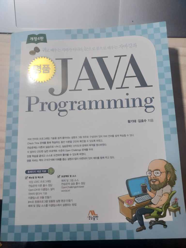 명품 JAVA Programming 자바 코딩 대학교재