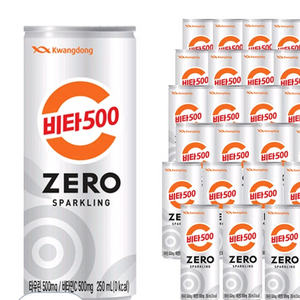 비타500 제로 스파클링 250ml 한박스 24캔