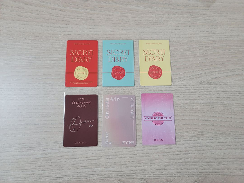 아이즈원 최예나 포카 (포토카드) 이미지