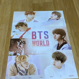 BTS 방탄 BTS WORLD 단체 포스터