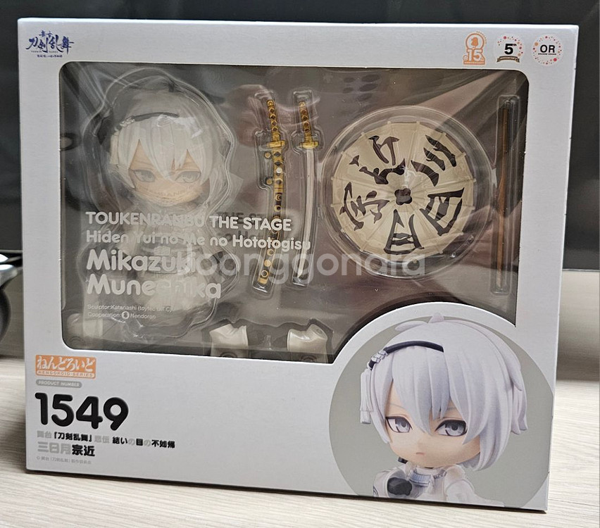 [미개봉] 넨도로이드 도검난무 미카즈키 무네치카 백미카--0