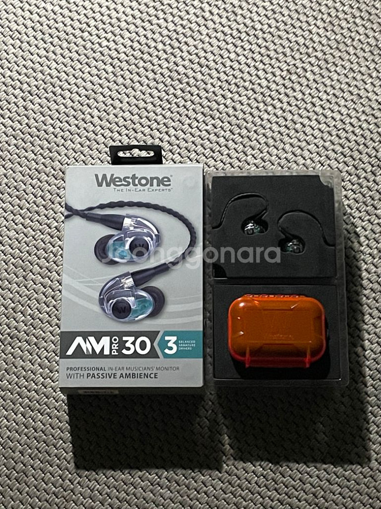 westone 웨스톤 ampro30 인이어 이어폰--0