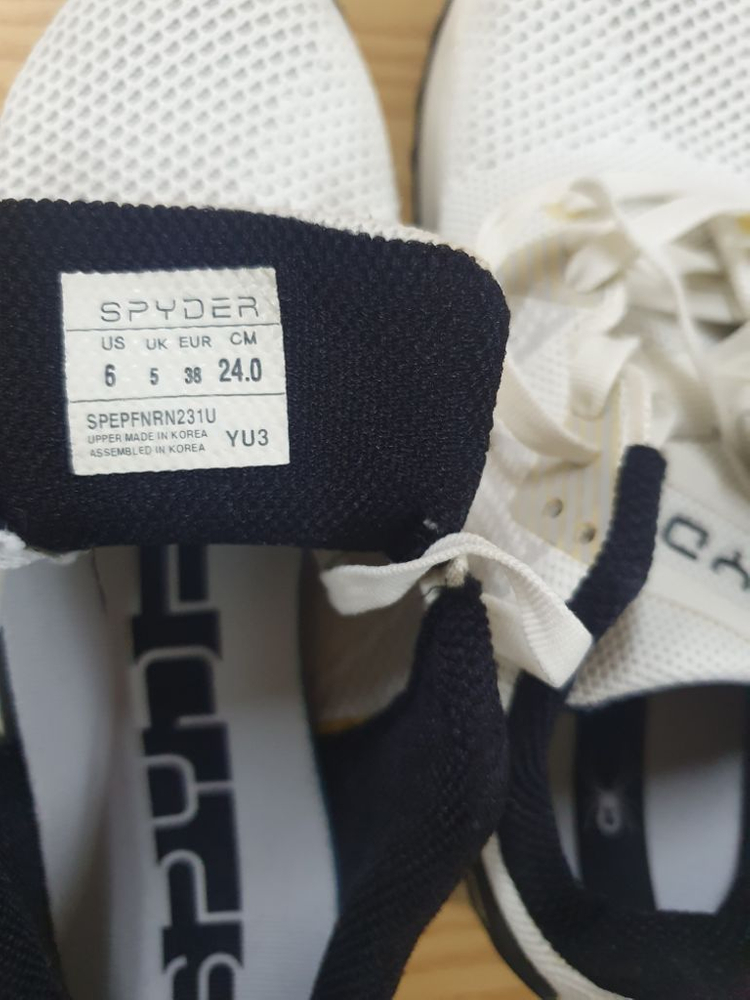 spyder 스파이더 신발 런닝운동화 사이즈240--4