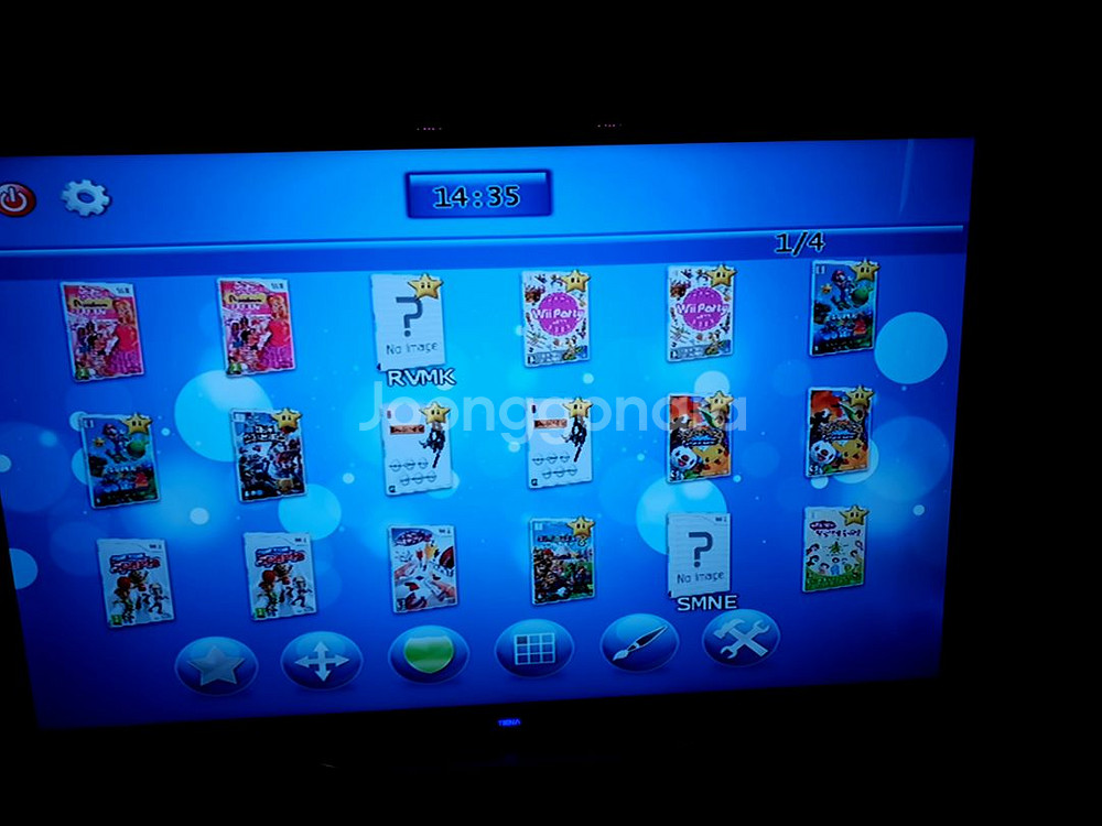닌텐도 wii 4인세트 게임40여개--4
