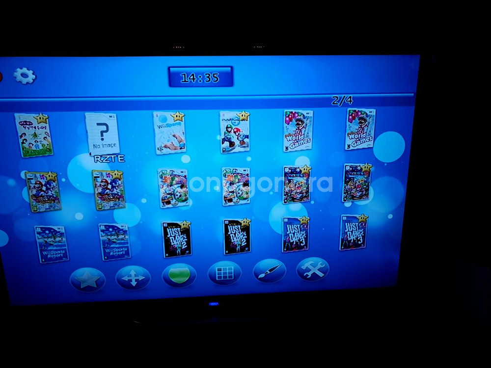 닌텐도 wii 4인세트 게임40여개--3