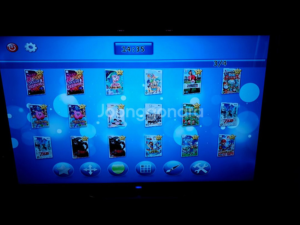 닌텐도 wii 4인세트 게임40여개--5