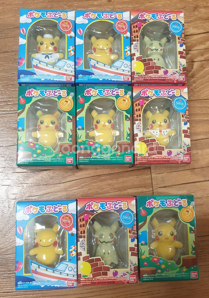 [반다이] 포켓몬 포케모후돌(플로키돌) 6종 3종--1