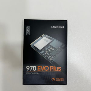 (미개봉)삼성 970 evo plus 500기가