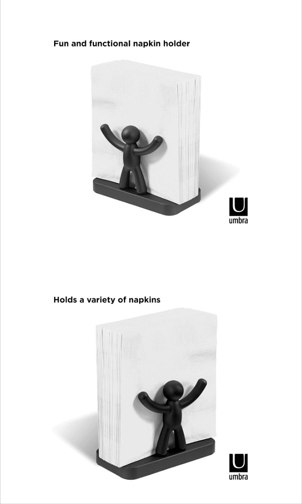 캐나다 움브라 Umbra Buddy 냅킨 홀더판매합니다--4