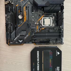 i7 / tuf z390 / 커세어 도미네이터 램 32