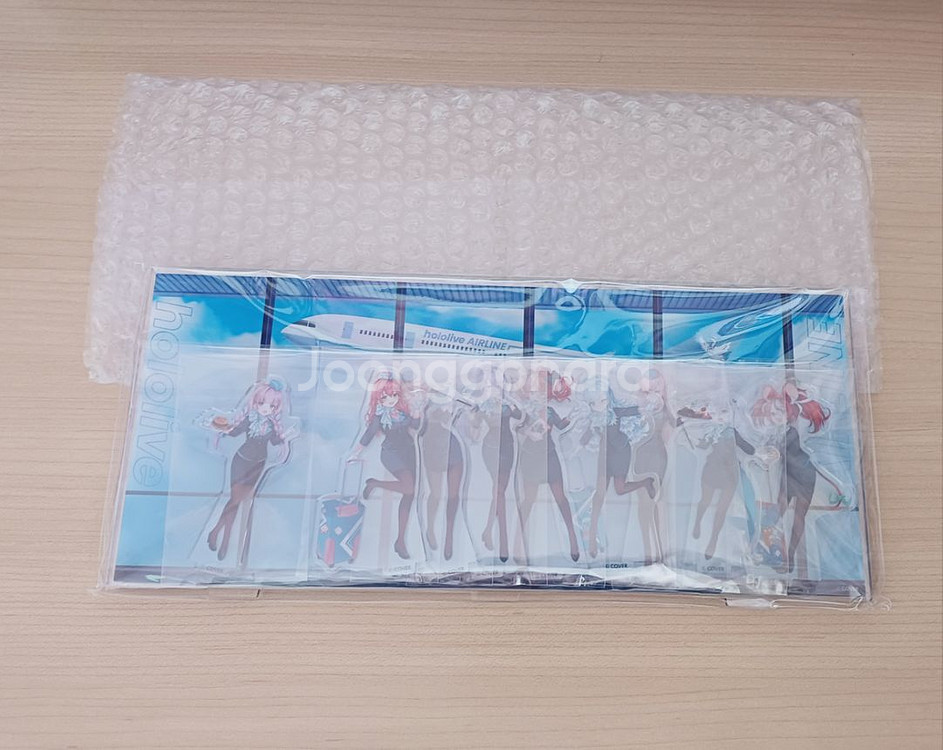 홀로라이브 시티에어라인 아크릴 파우치 등 일괄--1