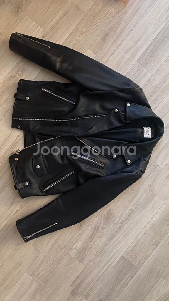 로파이 라이더자켓 xl 소가죽 팝니다--5