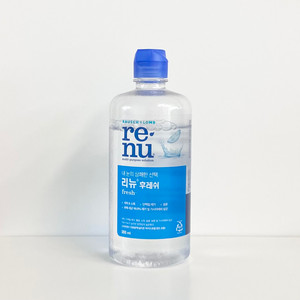 리뉴 후레쉬 용액 렌즈 세척액 355ml