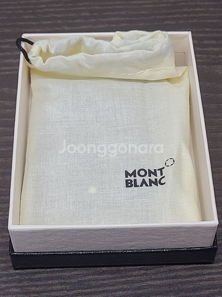 몽블랑 카드지갑 홀더 블랙 포켓 가죽 마이스터스튁--3