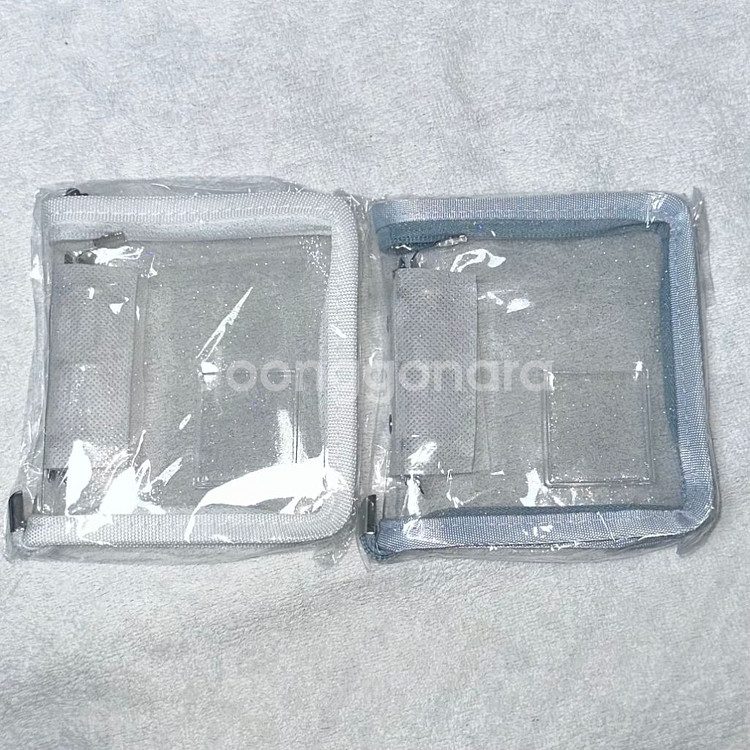 3공 지퍼 포카 바인더 글리터--1