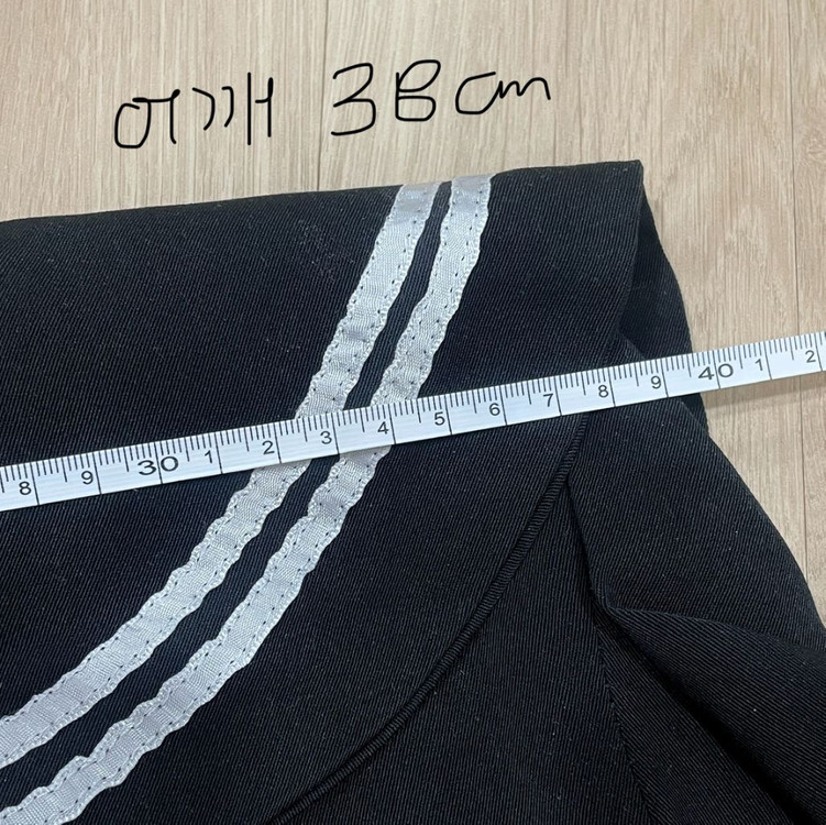 일본교복대여 검정 세라복 춘추복(m사이즈 상하의세트) 이미지