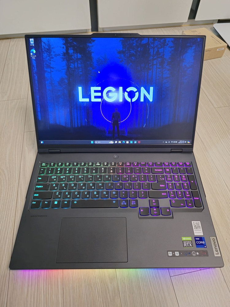 레노버 리전프로7 노트북 16IRX8H RTX4080 이미지
