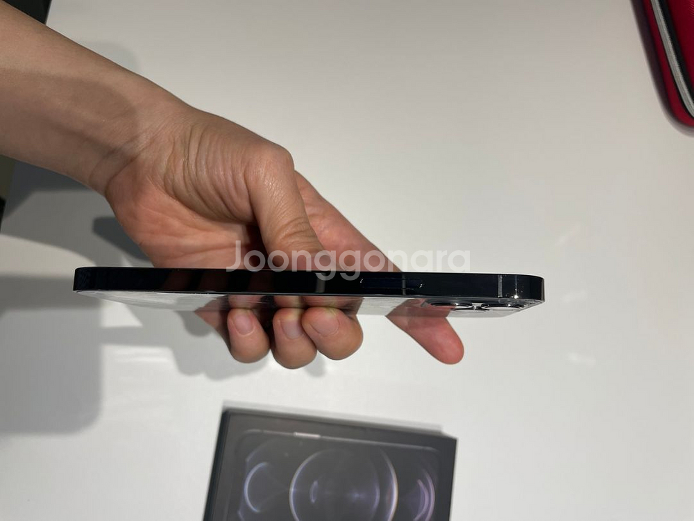 아이폰12pro 256gb 그래파이트 침수폰 부품용--2
