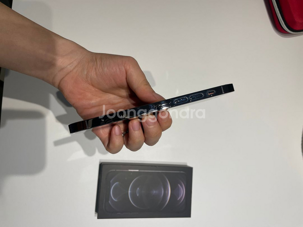 아이폰12pro 256gb 그래파이트 침수폰 부품용--4