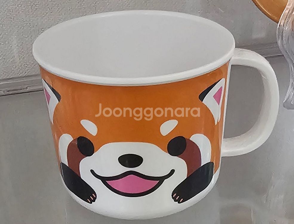 에버랜드 래서판다 팝콘통 인형 쿠션 담요 머그컵 그릇--3