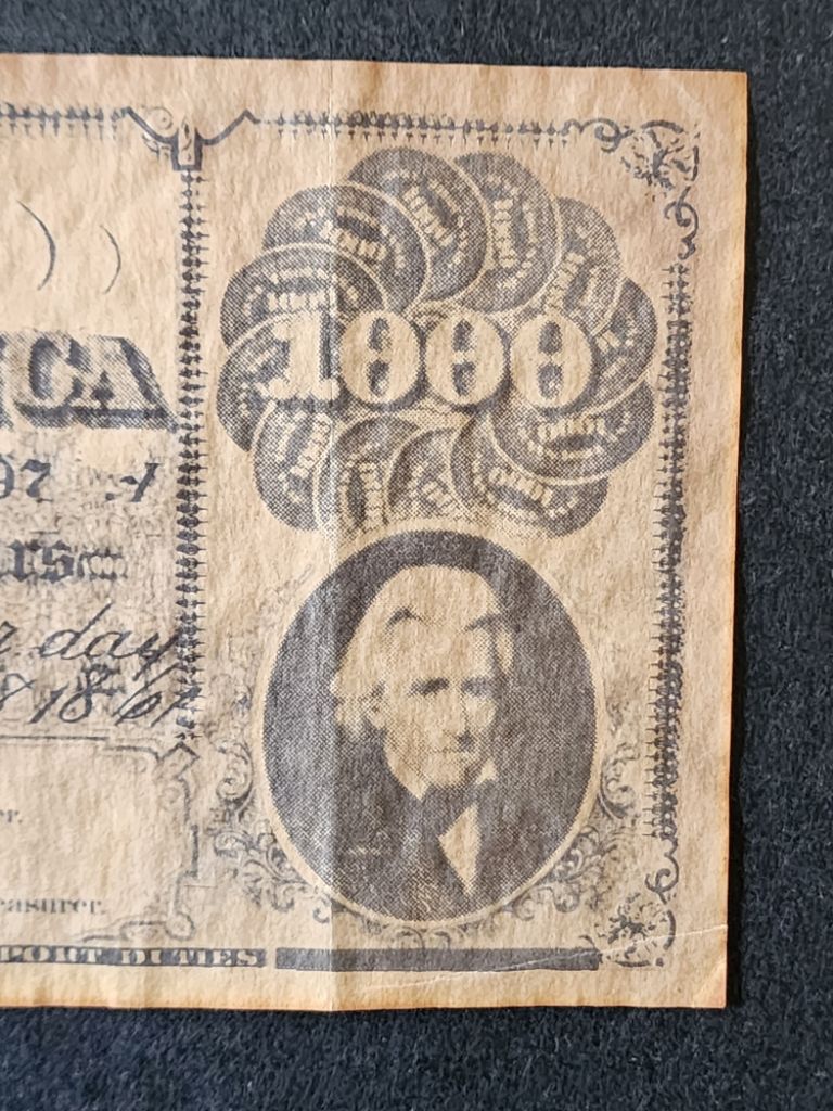 미국 오래된 1000달러 지폐 | 중고나라 - 안심되는 중고거래