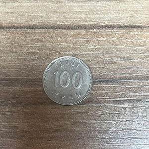 2001년 100원