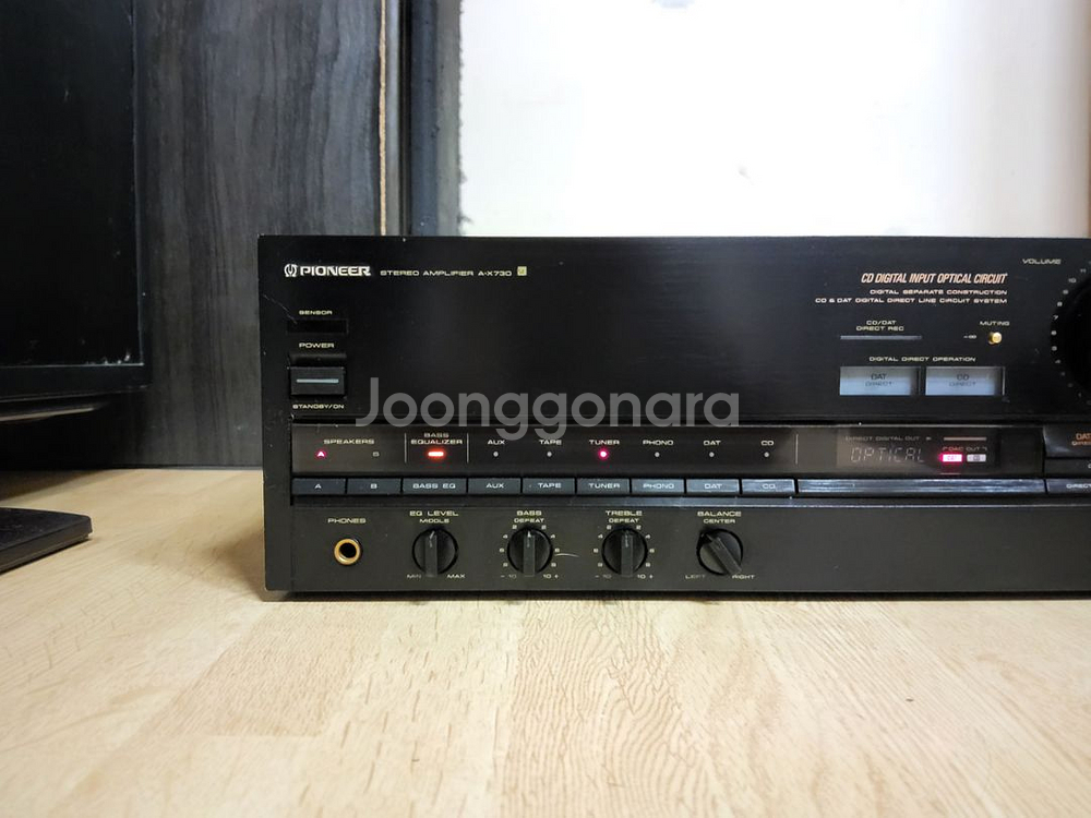 파이오니아 인티앰프 A X730 (컴퓨터 오디오 LP--3