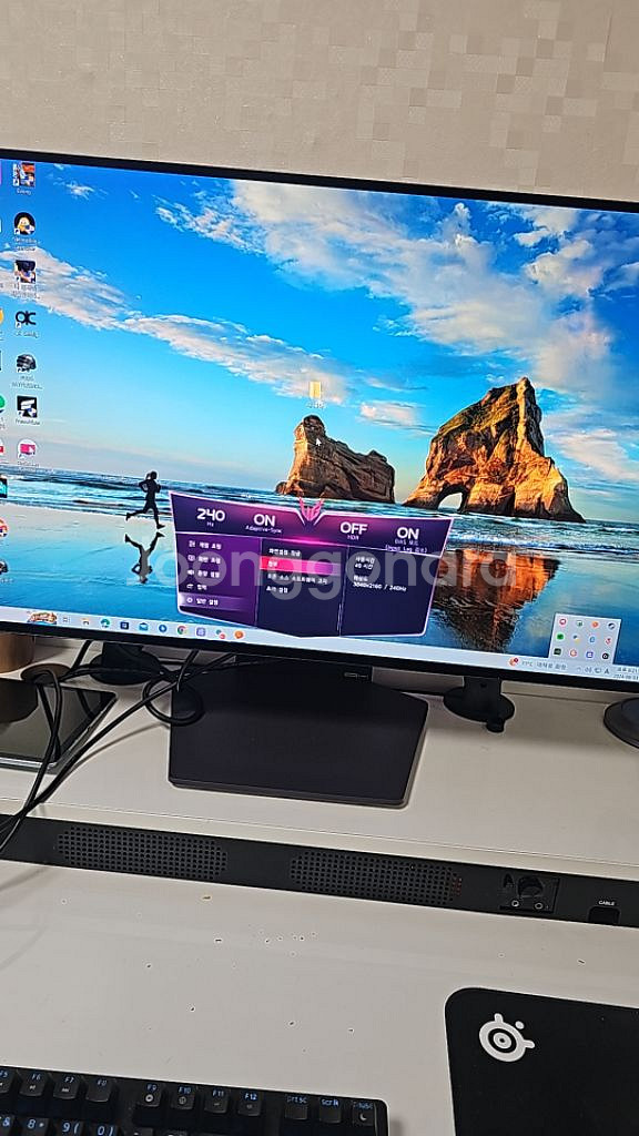 lg 32gs95ue 팝니다--0