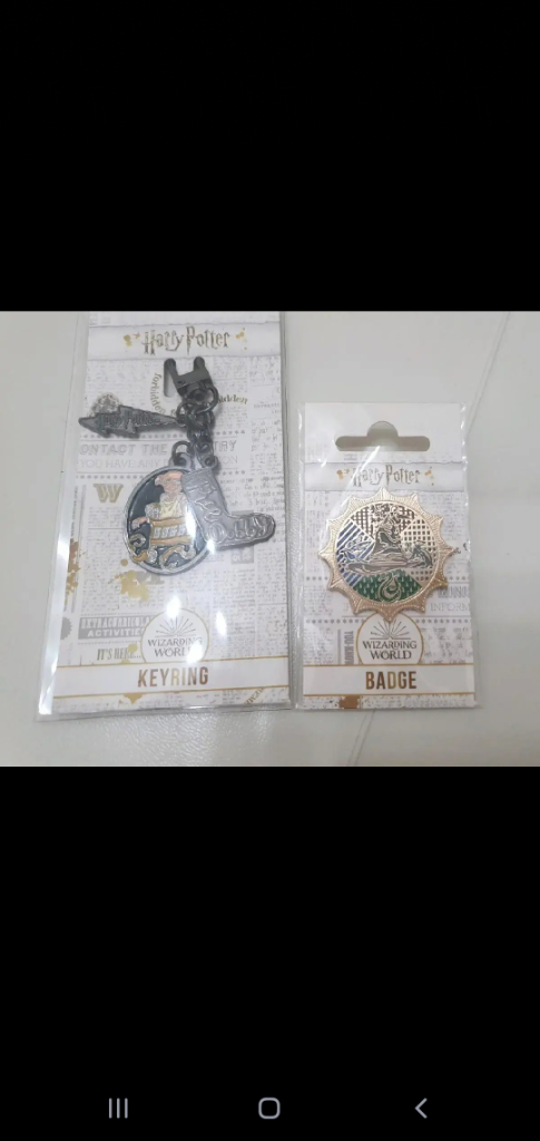 해리포터 씨네샵 키링 배지 세트