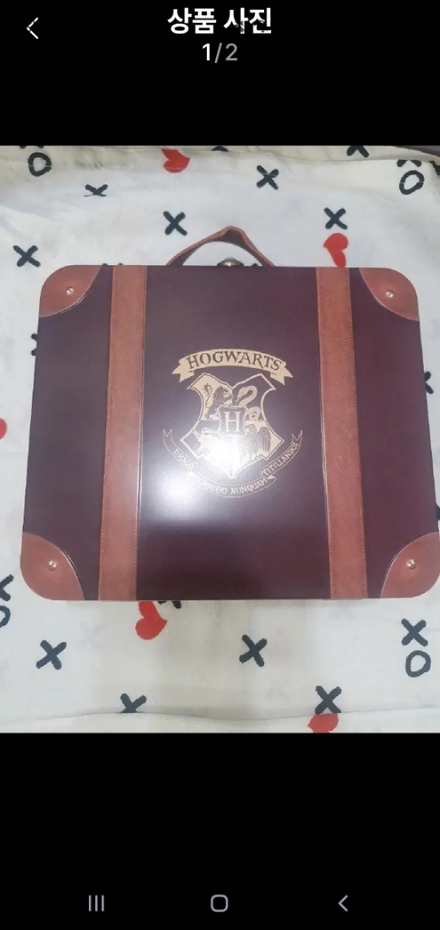 해리포터 할리스 콜라보 틴케이스 바닐라 딜라이트 틴백