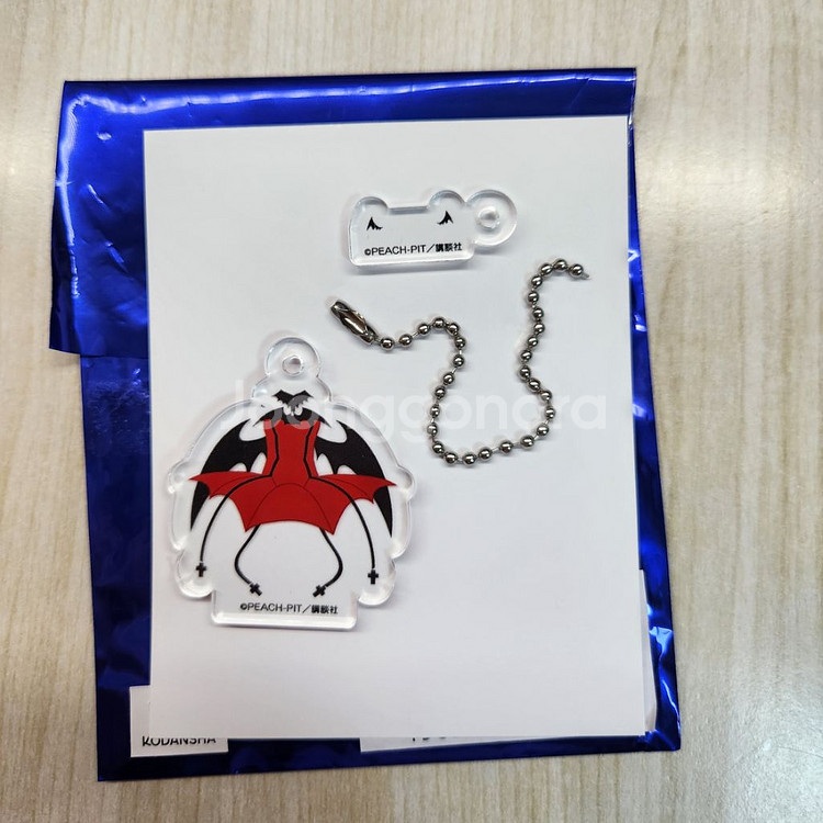 캐릭캐릭체인지 변신 의상 아크릴 키링--1