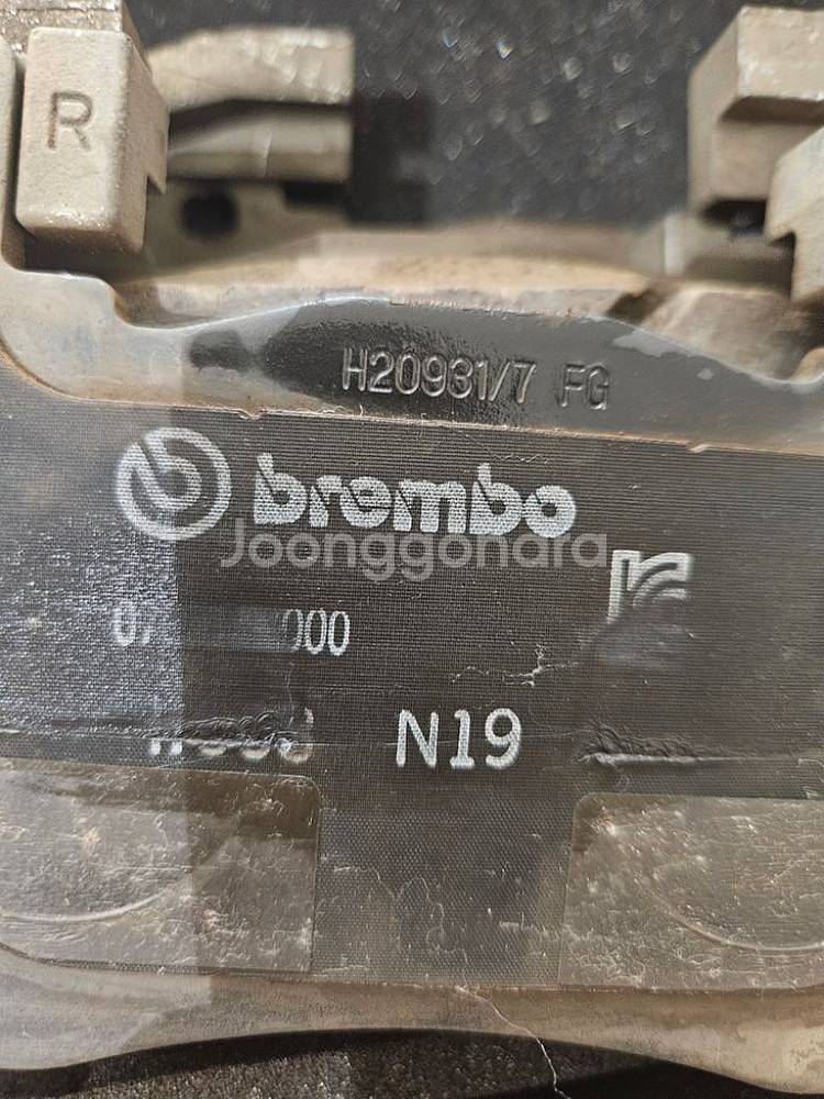 G70 로우스틸패드 중고 판매--1