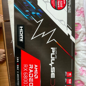 SAPPHIRE PULSE 6800XT 판매합니다.