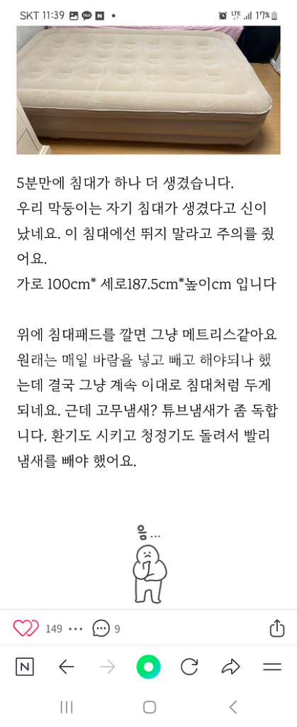도그독 에어텐트+타프+네이처하이크 에어매트2개--4