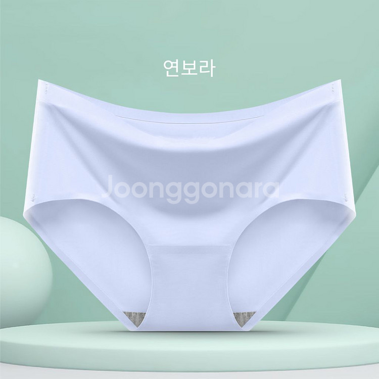 (새상품) 여성 심리스팬티 에어리즘 아이스실크 무봉제--5