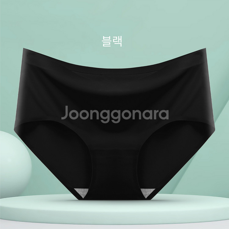 (새상품) 여성 심리스팬티 에어리즘 아이스실크 무봉제--4