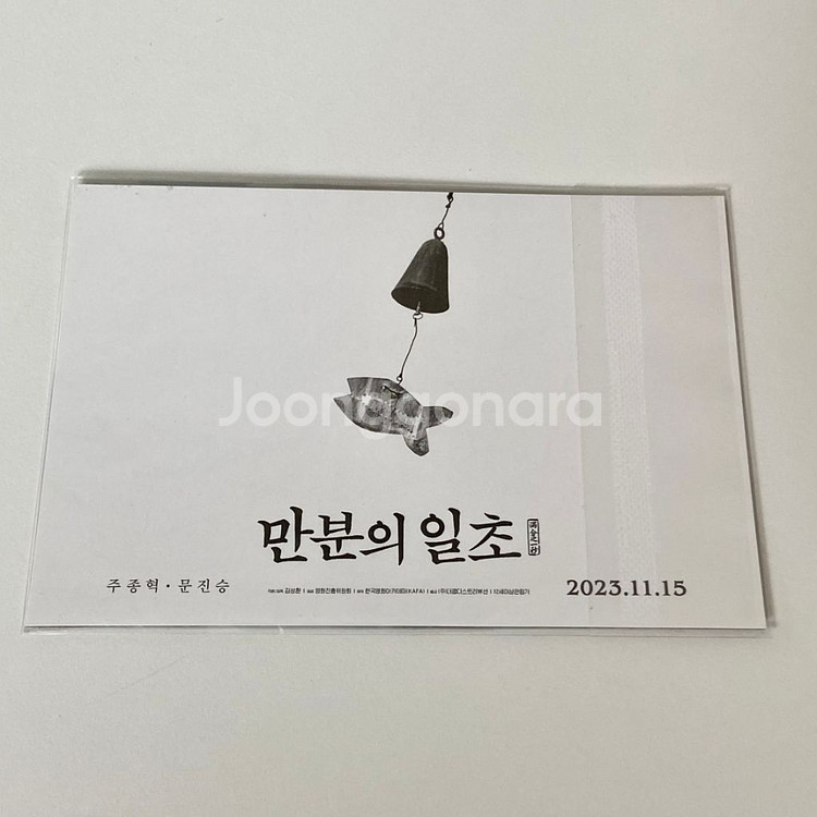 만분의 일초 렌티큘러 엽서 주종혁 문진승 영화 특전--2