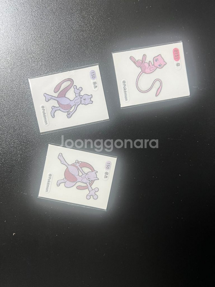 시즌2)포켓몬 띠부씰,레모나 띠부씰,뮤,뮤츠 띠부팜니다--9