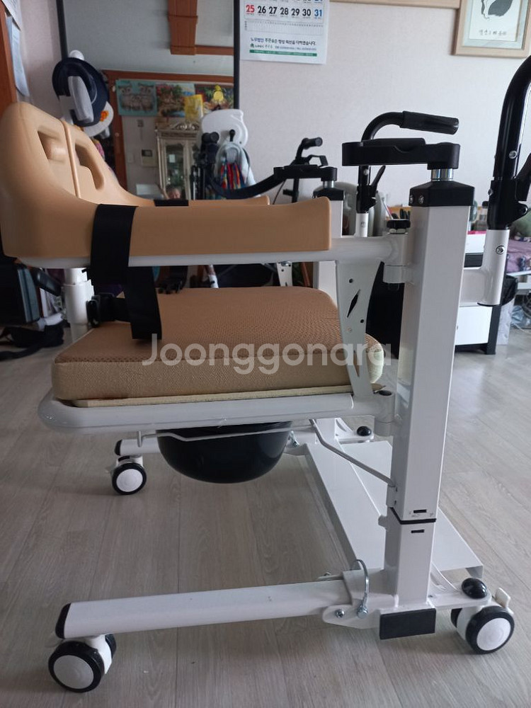 이송 리프트 휴대용 환자 리프터 호이스트 핸드 이동 의--4