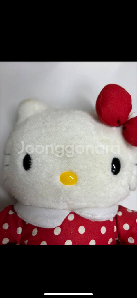 땡땡이원피스 고전키티 인형--2