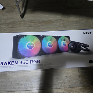 미개봉 NZXT 크라켄 RGB 블랙 360 팝니다